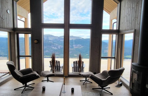 Kviteseid Casa | Skyhytte Vradal, Bergpanorama und Seeblick - Erholung - Wandern - Skipiste
