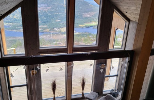 Kviteseid Casa | Skyhytte Vradal, Bergpanorama und Seeblick - Erholung - Wandern - Skipiste
