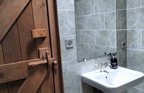 Saint-Gilles-du-Mene Cama Y Desayuno | Habitacion Doble-Premium-Baño compartido-Vista al Jardín