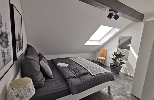 Dornbirn Apartamento | Skyline Klimatisierte Dachgeschoss-wohnung in Dornbirn mit Blick ins Rheintal