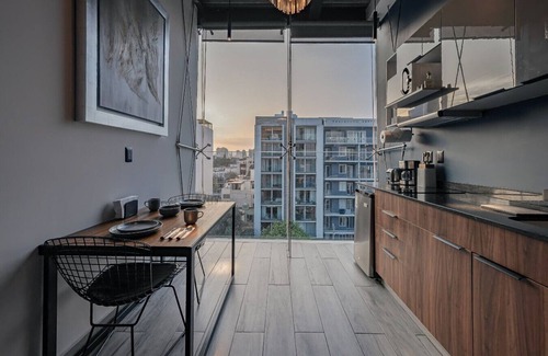 Benito Juarez Apartamento | The Skyline Loft 2 – Confort Moderno con Impresionantes Vistas a la Ciudad