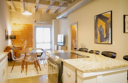 Riverside Terrace Apartamento | Skyline View centrally located in the Museum District/Medical Center