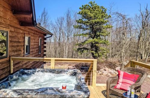 Albrightsville Chalet De Esquí | Skypine Lodge - Log Lodge Atop the World