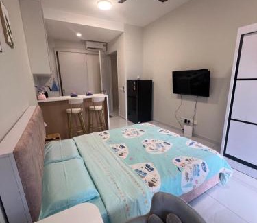 Bukit Indah Apartamento | Skytrees 公寓 距Aeon五分钟路程
