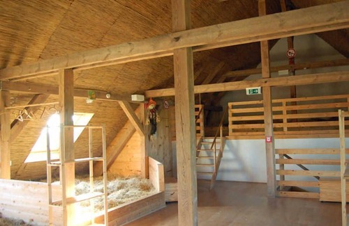 Putbus Casa | Sleeping berth in Heukoje (Box 2) - Hay bunks on the farm