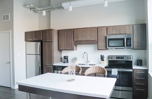 Downtown Des Moines Apartamento | Sleepover: Chic 1BD/1BA - Downtown Des Moines