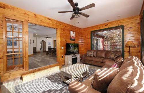 Sevierville Casa | Sleeps 22, mountain view, game room, pet friendly!