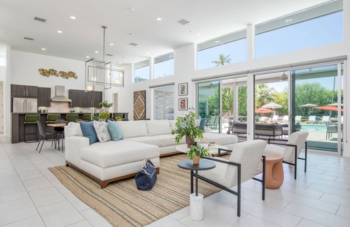 La Quinta Villa | Sleeps 28, Putting Green, Bocce Ball, Near Coachella | Polo Villas Sol