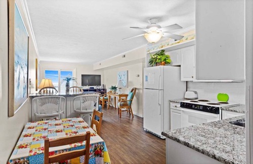 North Myrtle Beach Apartamento | A Summer Place Unit B8 is Small Dog Friendly and oceanfront in Cherry Grove