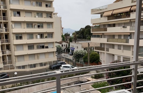 Le Suquet Apartamento | Pequeño apartamento en residencia con parking y piscina, cerca de la playa.
