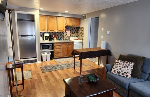 Mason City Apartamento | Small Welcoming Pet Friendly 1 bedroom Apartment