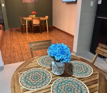 San Miguel Apartamento | SMiguel, 1P Grande dpto, 4 camas, wifi, lavadora terraza