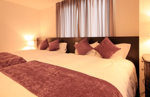 Fukui Hotel | Smoking Deluxe Twin Prepaid Centurion Standa / Fukui Fukui
