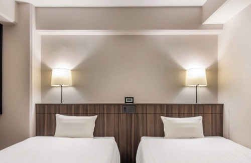 Fukuyama Hotel | Smoking Twin room Breakfast included Simple / Fukuyama Hiroshima
