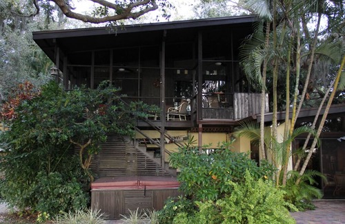 Palmetto Apartamento | Apartamento frente al mar 'Snead Island Tree House' en lote de 2 acres