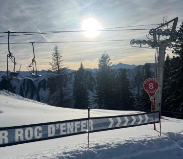 Saint-Jean-dʼAulps Apartamento | Snow Roc Mountain View