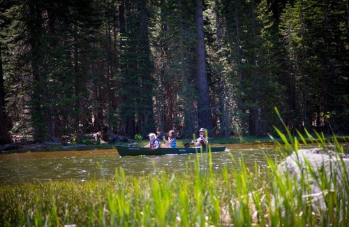 Emigrant Gap Complejo | Snowflower Camping Resort 12 ft. Yurt 9