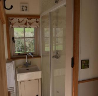 Trecastle Apartamento | Snug Oak Hut with a view on a Welsh Hill Farm