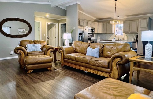 Boyds Creek Casa | Theater, Game Room, Fire Pit, Fun Amenities, Fenced Yard & Dog Friendly!