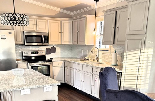Boyds Creek Casa | Theater, Game Room, Fire Pit, Fun Amenities, Fenced Yard & Dog Friendly!