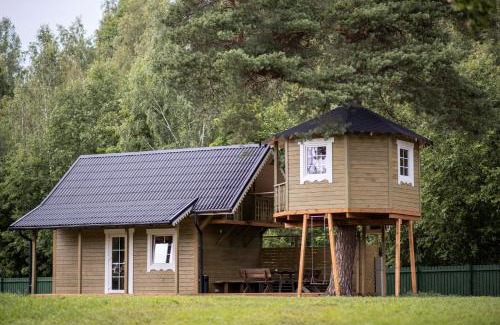 Anyksciai Casa | Sodyba Namelis medyje Anykščiuose