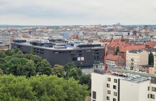 Katowice Apartamento | SOKOLSKA 30 TOWERS apartments - NEW- LUX- PARKING- SAUNA- GYM -and the best VIEW
