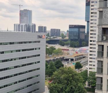 Katowice Apartamento | SOKOLSKA 30 TOWERS apartments - NEW- LUX- PARKING- SAUNA- GYM -and the best VIEW