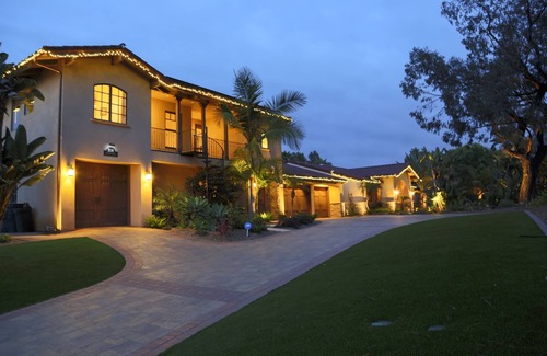 Lomas Santa Fe Country Club Villas Casa | Solana Beach Tuscan Villa en campo de golf
