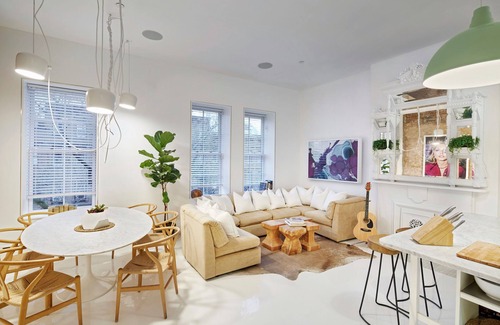 Bedford-Stuyvesant Casa | Solar Powered Brownstone w/ treetop terrace