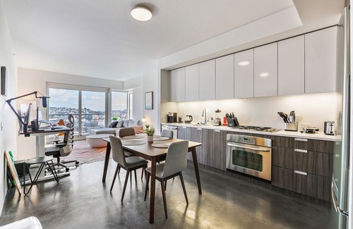 Downtown San Francisco Apartamento | SoMa 1 BR w/ Office by Anyplace - 10763