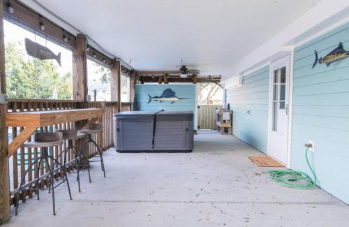 Colington Casa | Somewhere On A Beach - 4 bedroom -Private Pool - Hot Tub - Fire Pit - Game Room - Horseshoe Pits - Walk to beach, Sound, arcade and go carts!