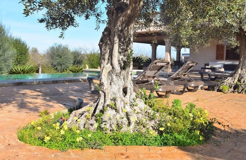 Sineu Villa | Son Arcaines de Can Simó 070 magnífica villa con piscina privada, terraza, ping pong y aire acondicionado