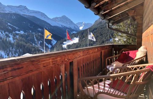 Litziruti Chalet De Esquí | Sonniges Chalet Arosa für 6 Pers alleinstehend mit traumhaftem Bergpanorama