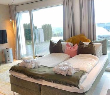 Ufhusen Apartamento | Sonniges und stylisches Loft mit toller Aussicht
