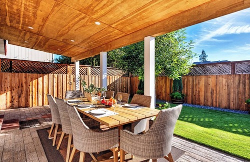 Santa Rosa Casa | Sonoma Wine County Oasis: King | BBQ | Fire Pit