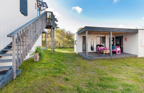 Orlinki Cabaña | Soothing 3-bedroom cottage with fitness room near Gdańsk