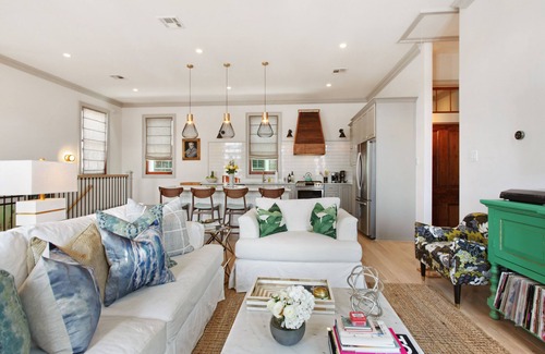 Faubourg Marigny Casa | Sofisticada casa Marigny Triangle Open Concept con balcón