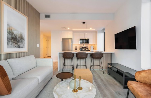 Hunters Point Apartamento | Sophisticated One-Bedroom in Greenpoint, Brooklyn