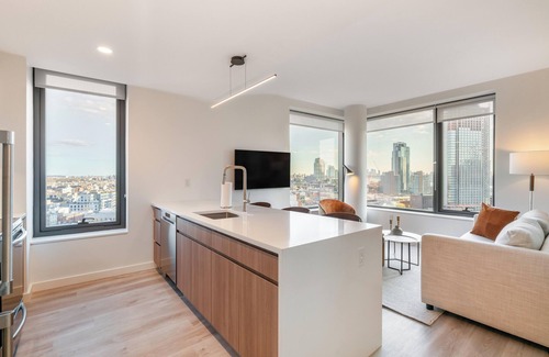 Hunters Point Apartamento | Sophisticated One-Bedroom in Greenpoint, Brooklyn