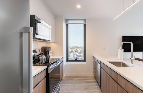 Hunters Point Apartamento | Sophisticated One-Bedroom in Greenpoint, Brooklyn