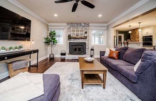 Southern Pines Casa | SoPi Home With a Relaxing Pool and Fire Pit