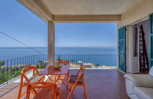 Sori Apartamento | Sori: Penthouse en Villa con piscina y vista panorámica del Golfo Paradiso