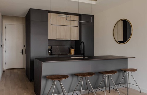 Logan Square Apartamento | Sosuite One Bed Apt Plus w Rooftop, Gym, Laundry