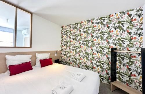 Mont-de-Marsan Apartamento | Sous Les Tropiques - Clim - Parking - Central