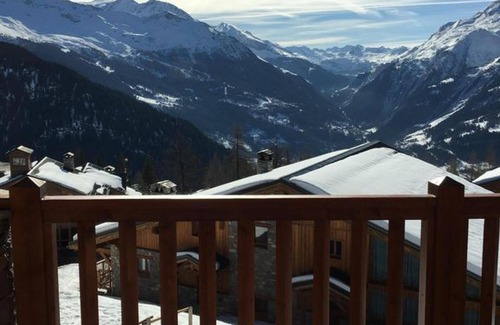 La Rosiere Apartamento | Lujoso apartamento, ski-in ski-out, gran terraza sur con magníficas vistas.