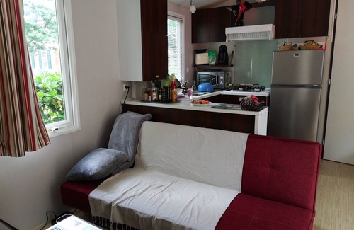 Azur Casa | South Landes Mobile home 33m ² con aire acondicionado en el camping 3 * a orillas del lago