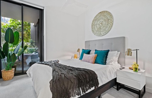 South Brisbane Apartamento | Southbank Heart+2 Bed+Balcony+Pool+Gym+Free Wifi