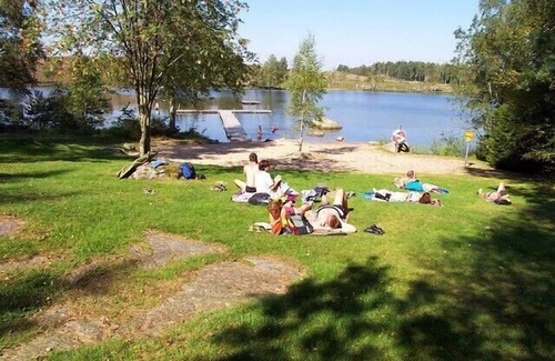 Laholm Municipality Casa | El sur de Suecia Halland Vacaciones en Mörkhult en una ubicación rica en bosques y lagos