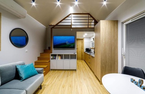 Głuszyca Gorna Cabina | Sovanova 1 Holiday Home with One Bedroom and Mezzanine