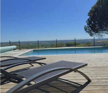 Le Pian-sur-Garonne Casa | SPA, Élégance et Charme au Cœur des Vignes - Piscine&SPA Décoration Artisanale